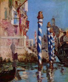 威尼斯大运河 油画 油画 手绘 手绘油画 装饰画