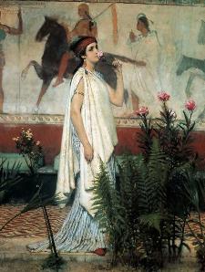 希腊女人 油画 欧式油画 欧式人物油画 装饰画