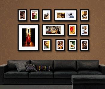 [活动产品]美丽元素 照片墙 照片墙 客厅 照片墙 欧式 客厅 实木