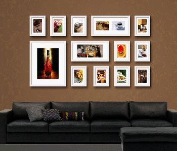 [活动产品]美丽元素 照片墙 照片墙 客厅 照片墙 欧式 客厅 实木