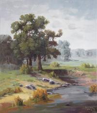 欧式风景油画系列六 油画 风景油画 欧式 客厅 油画