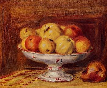 苹果和梨-油画